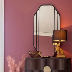 Lámpara de mesa en forma de leopardo GEPI dorada