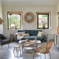 Lámpara De Mesa Etel Beige 37X55Cm