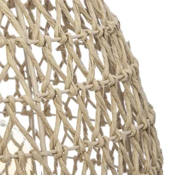 Lámpara De Mesa Metal Papel 30X35.5Cm