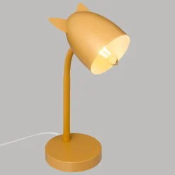 Lámpara De Mesa Orejas Ocre