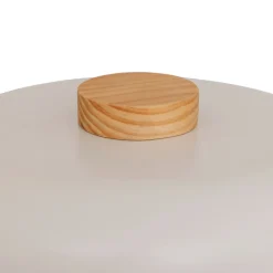 Lámpara de mesa POLA BLANCO de metal 36x27cm