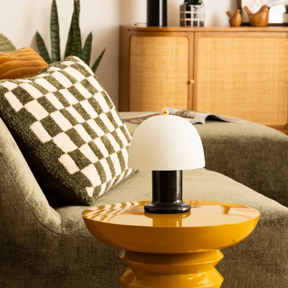 Lámpara de mesa RICK negra