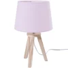 Lámpara De Mesa Rosa 18.5x31x18.5Cm