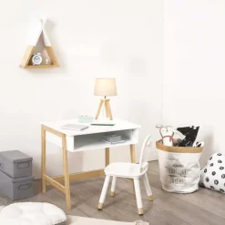 Lámpara De Mesa Rosa 18.5x31x18.5Cm