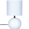 Lámpara De Mesa Timeo Blanca 25Cm