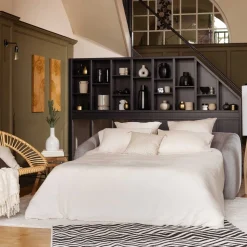 Lámpara De Pie Aissa Beige Cuerda 130Cm