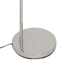 Lámpara de pie FLORIS plata 177cm