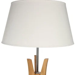 Lámpara De Pie Kalo Beige De Bambú 156Cm