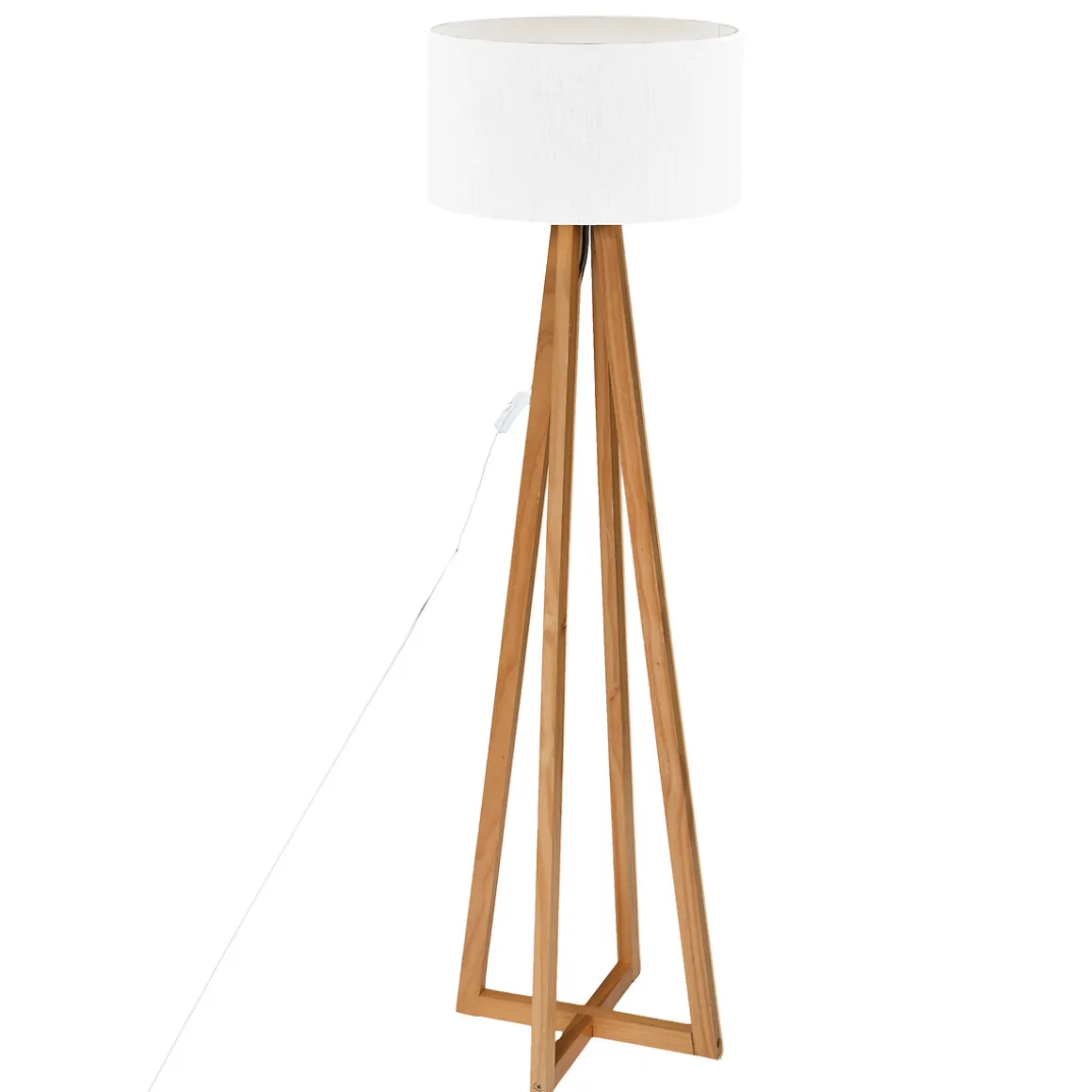 Lámpara De Pie Molu Madera 140Cm