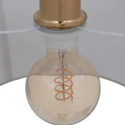 Lámpara de pie TILIO 195 cm dorado metálica