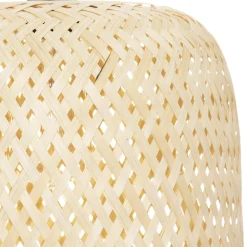 Lámpara de techo ALI beige de bambú 28cm