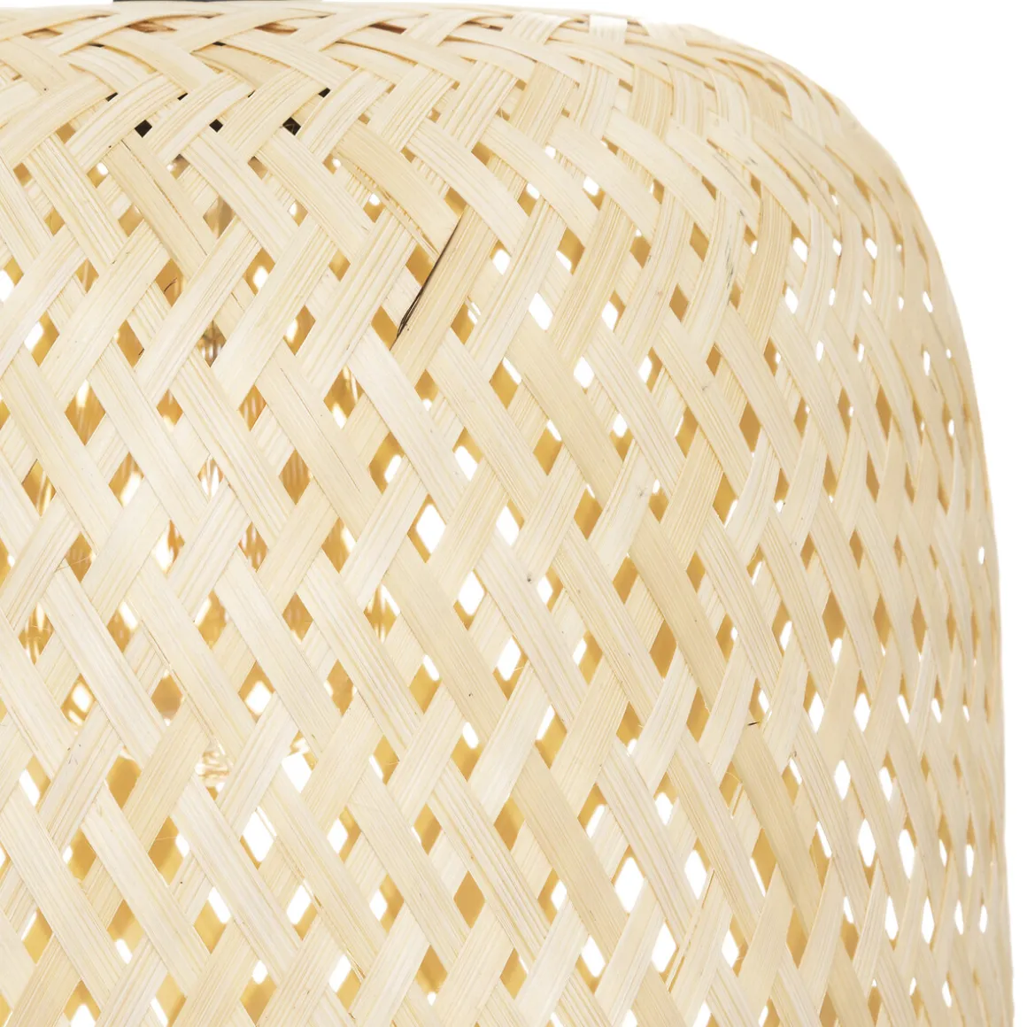 Lámpara de techo ALI beige de bambú 28cm