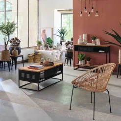 Lámpara De Techo Jake 60x4.5x120Cm