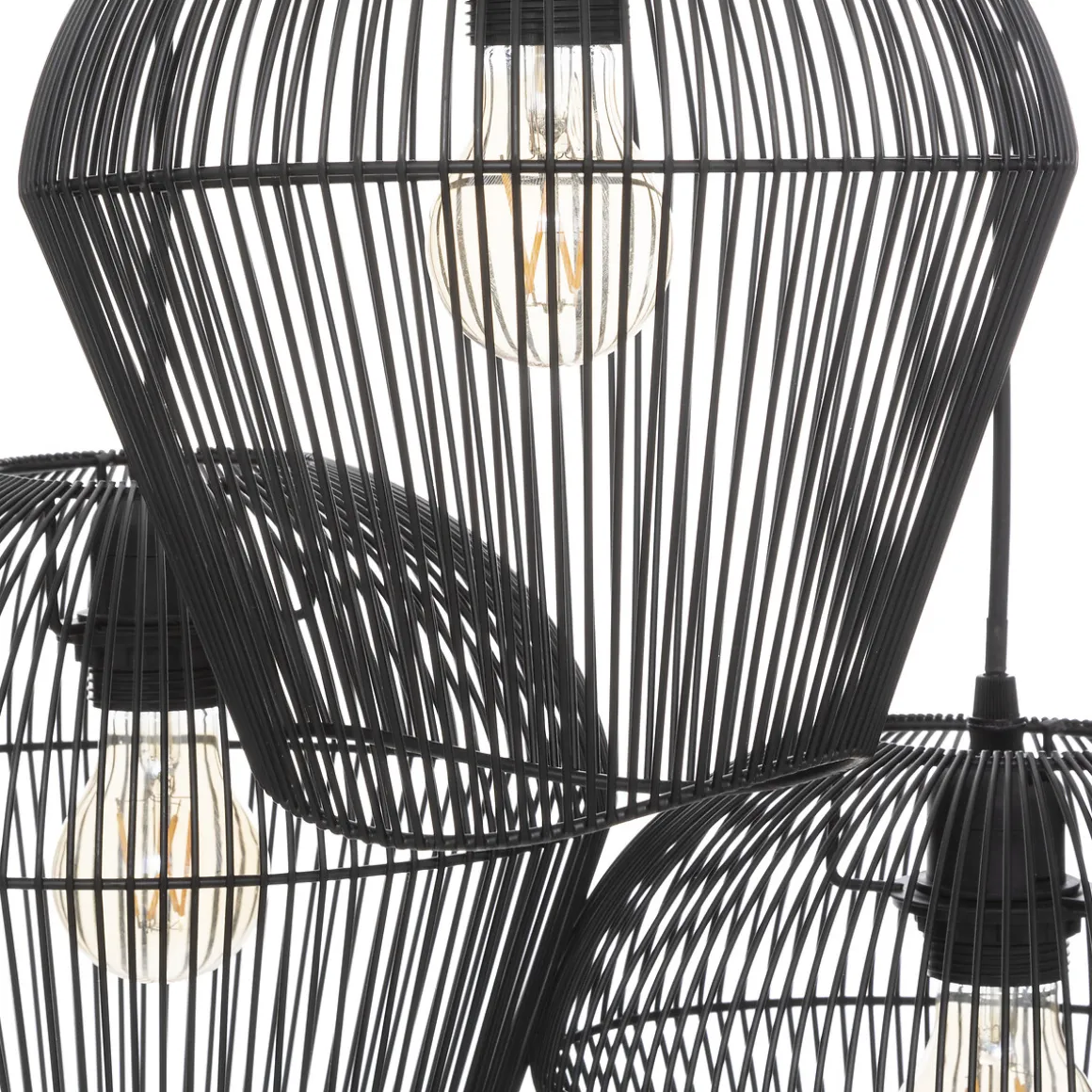 Lámpara De Techo Jena 3 Focos 25x25x26Cm