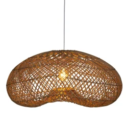 Lámpara De Techo Jeny De Ratán 68Cm