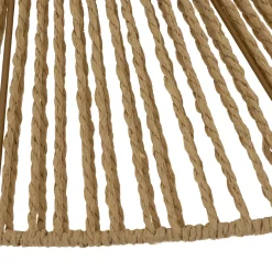 Lámpara De Techo Myha Beige De Cuerda