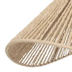 Lámpara de techo MYHA beige de cuerda