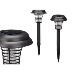 Lámpara solar con luz anti-mosquitos 42cm