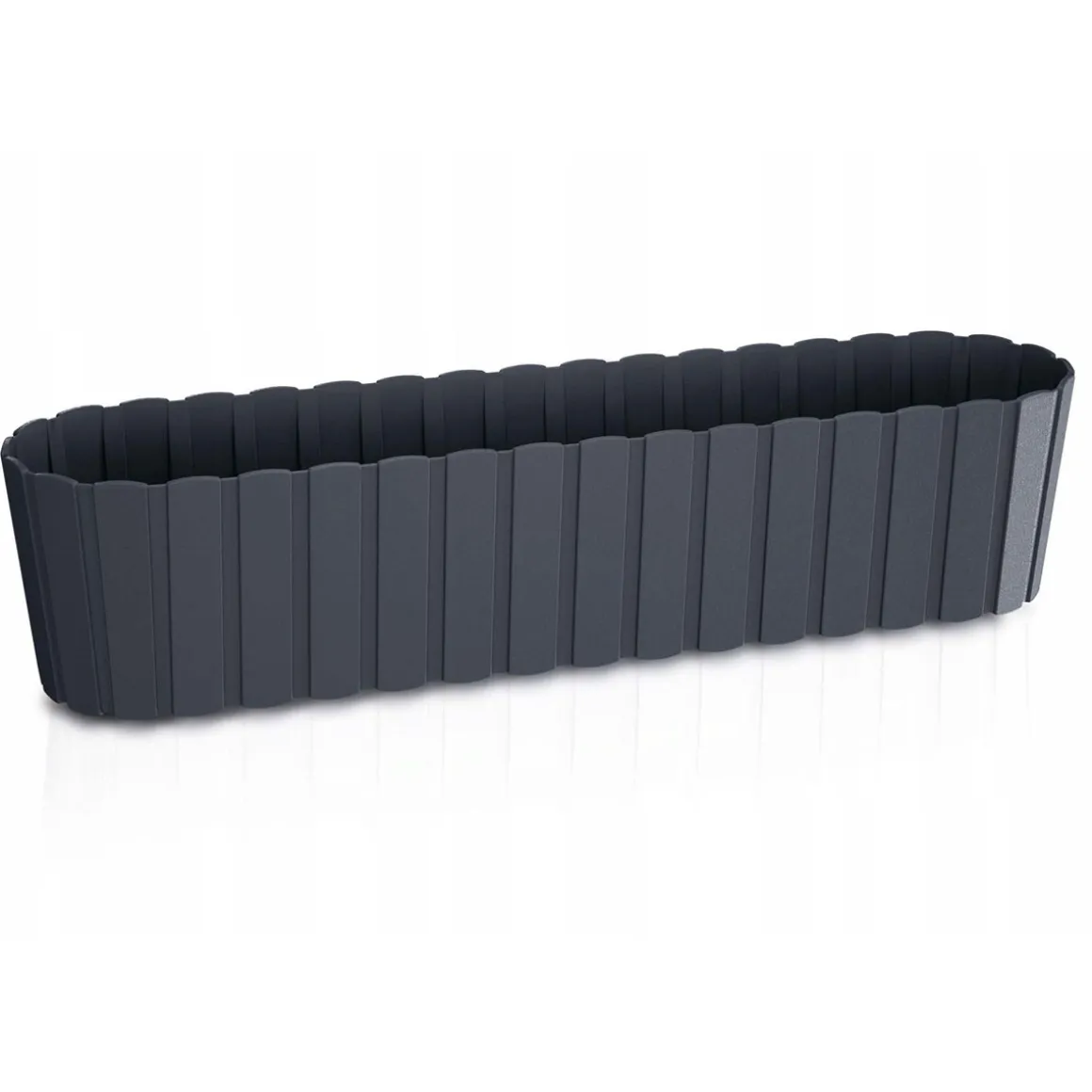 Maceta Boardee Case Antracita 60x14x13Cm