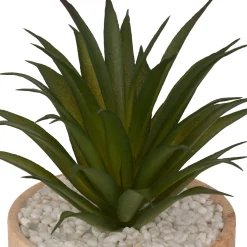 Maceta con planta artificial SOA de cerámica