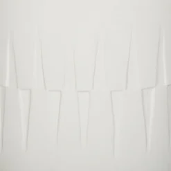 Maceta De Cemento Blanco C/Palmera