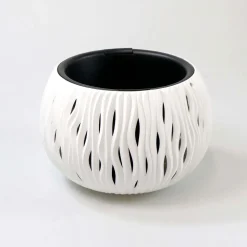 Maceta Sandy Bowl Blanca 29x20Cm