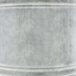 Maceta Tamaño 1/2 18.5x22.5Cm Zinc