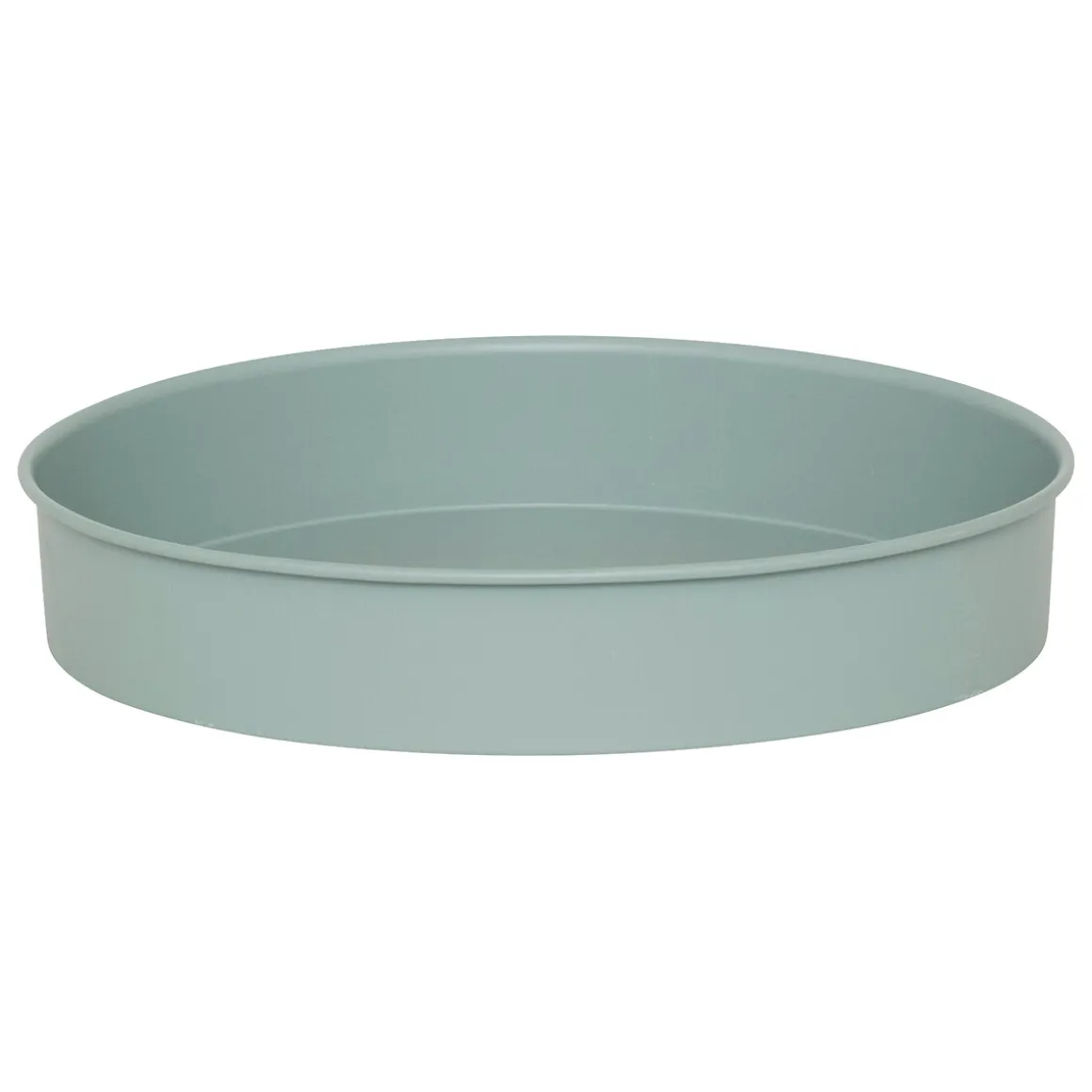 Macetero AZE metálico verde 27cm