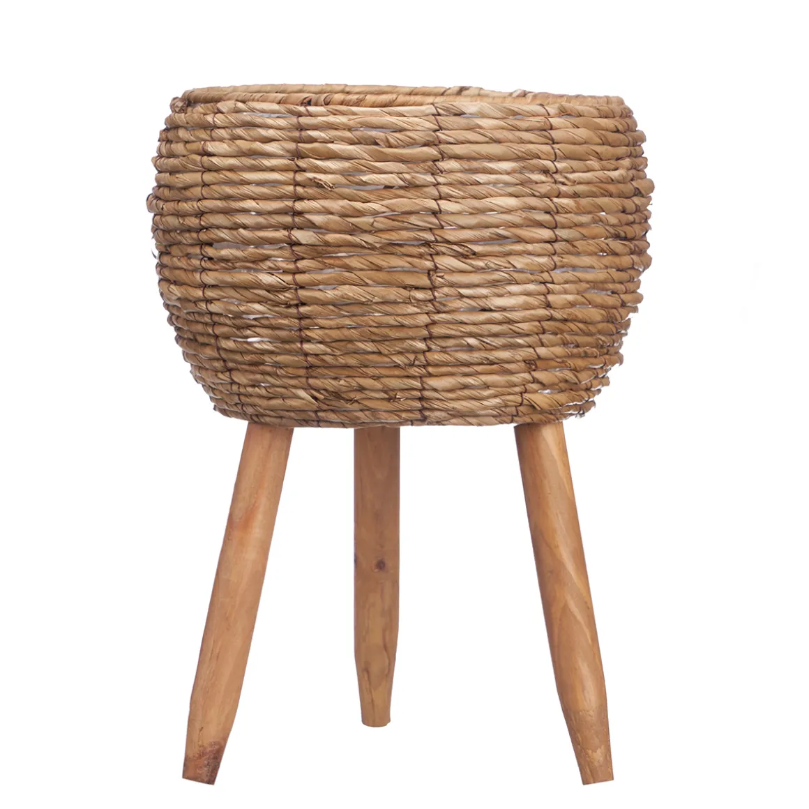 Macetero fibra natural 37cm