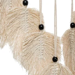 Macramé SAFARI beige 68x45cm