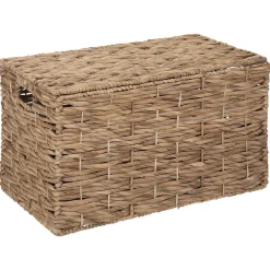 Maleta ORIGINES beige de rafia 46x76cm