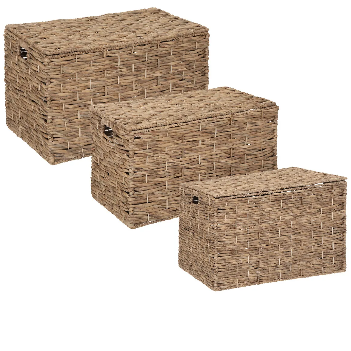 Maleta ORIGINES beige de rafia 42x70cm