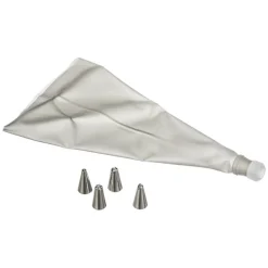 Manga Pastelera Con 4 Boquillas