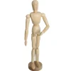 Maniquí Decorativo De Madera 9x6x33Cm
