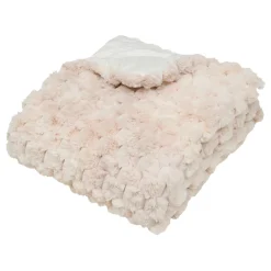 Manta ADRIEL beige pelo 80x180cm