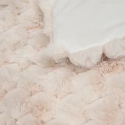 Manta ADRIEL beige pelo 80x180cm