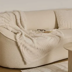 Manta ARKA beige 120x160cm