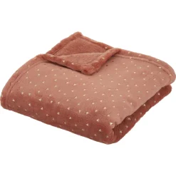 Manta Berlingot Terracota 75x100Cm