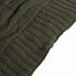 Manta CHEVRON verde 130x160cm