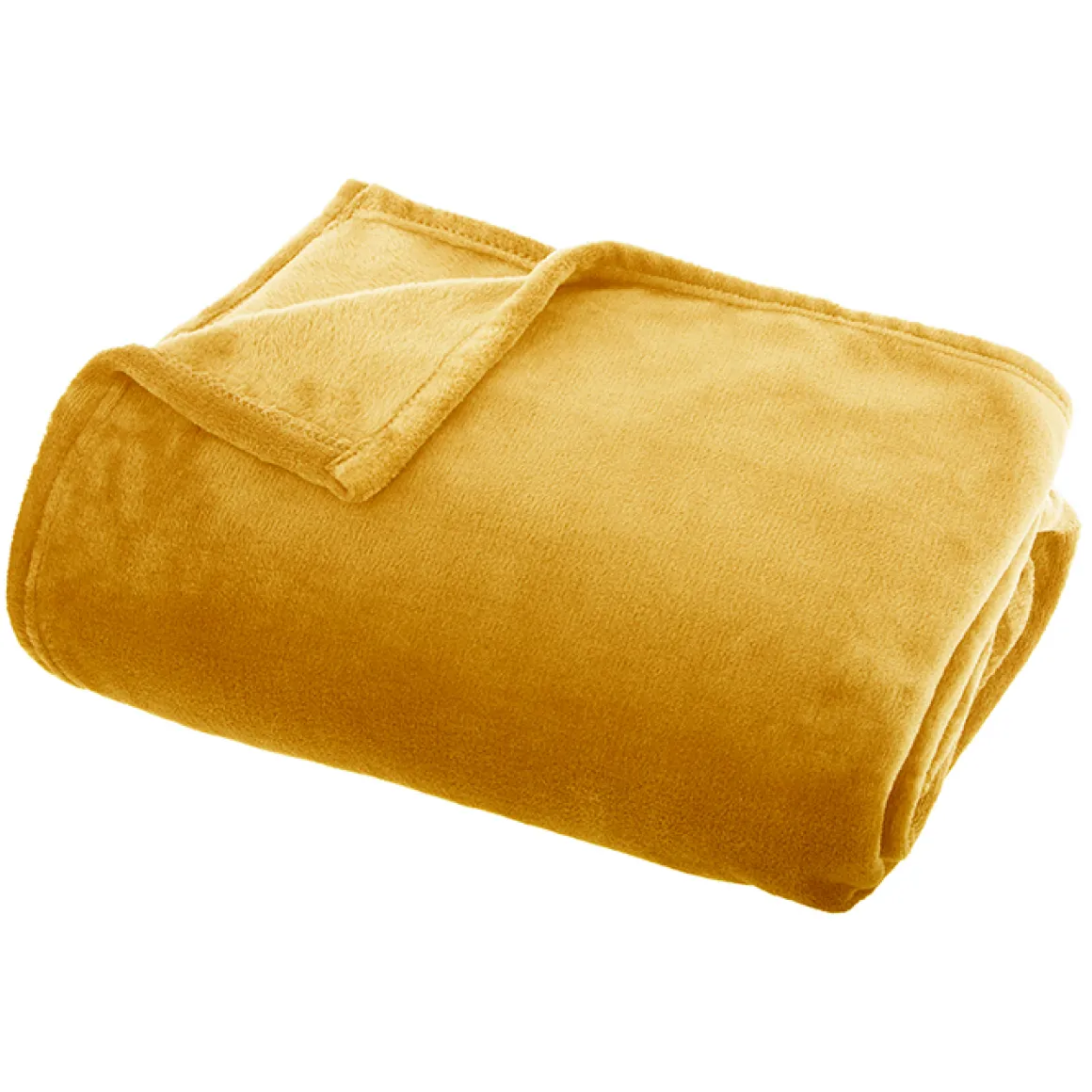 Manta Coralina Ocre 130x180Cm