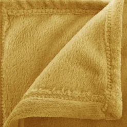 Manta Coralina Ocre 180x230Cm