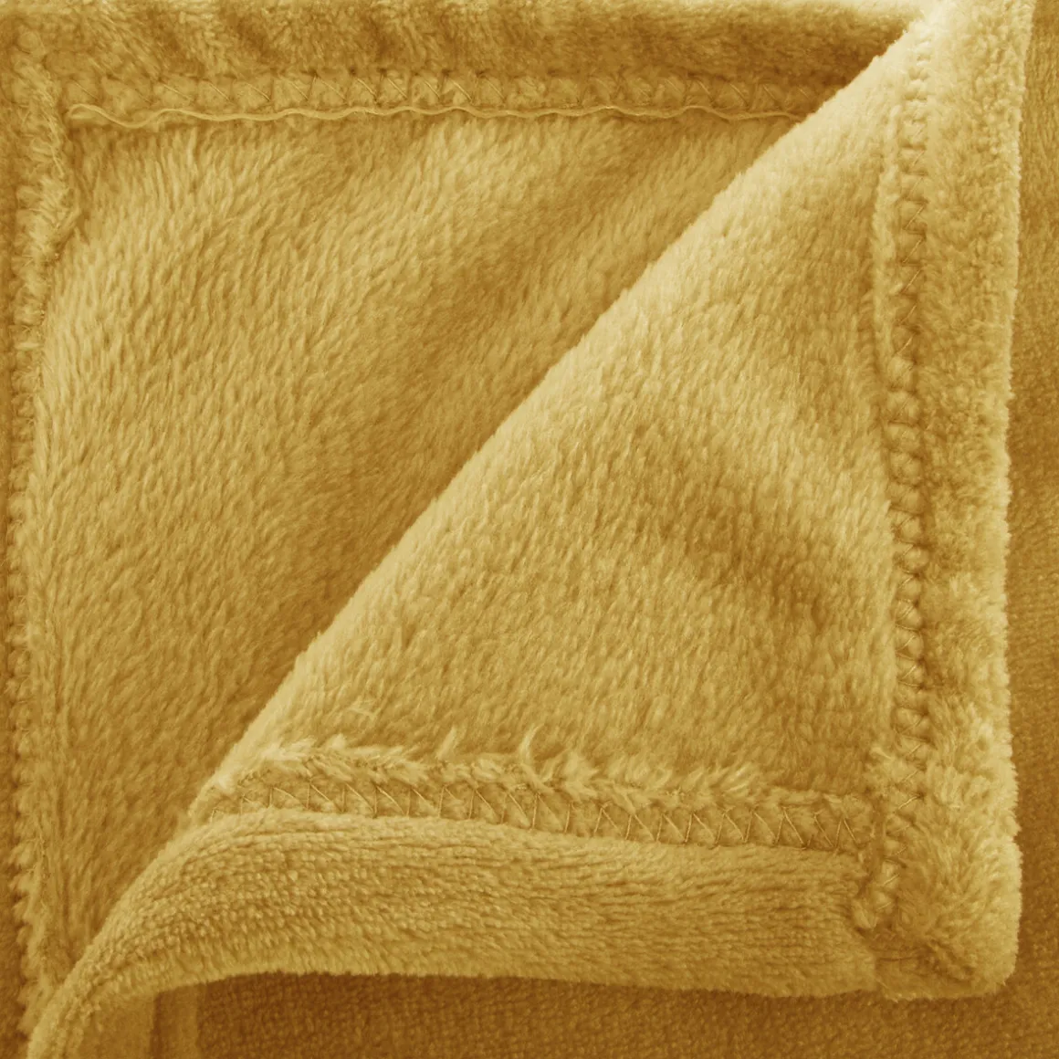 Manta Coralina Ocre 180x230Cm