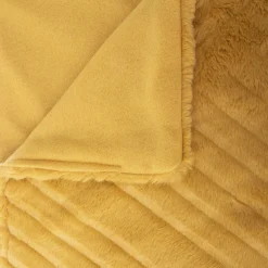 Manta Geo 3D Ocre 120x160Cm