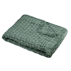 Manta MALAKITE ALFIE verde 130x150cm