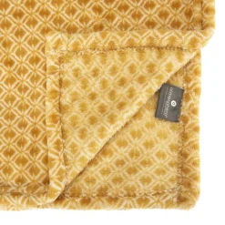 Manta OTTO Ocre 125x150cm