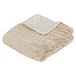 Manta Pelo Beige Automne