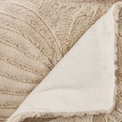 Manta Pelo Beige Automne