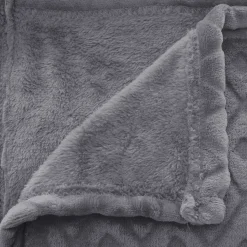 Manta Rombos 3D Gris 180x230Cm