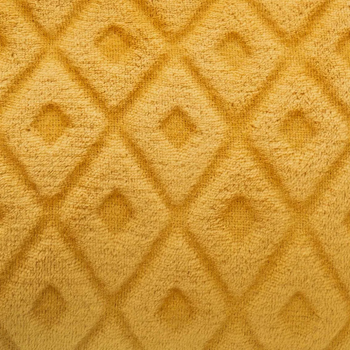 Manta Rombos 3D Ocre 180x230Cm