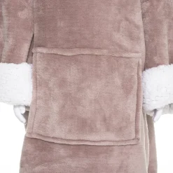 Manta Sudadera Capucha Unicornio 60x95Cm